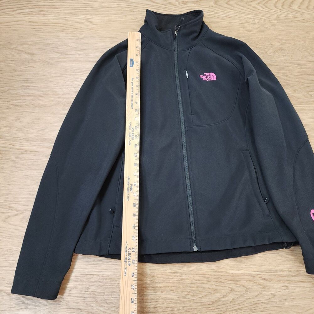 THE NORTH FACE Jacket Womens L Breast Cancer Awareness Pink Ribbon Embroidered - Picture 5 of 11